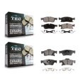 thumbnail image 1 of TEC Front Rear Ceramic Brake Pads Kit for Car Dodge Durango Jeep Grand Cherokee WK KTC-100213, 1 of 10