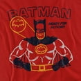 thumbnail image 2 of Batman T-Shirt Ready For Action Unisex Graphic Tee For Men & Women, 2 of 7