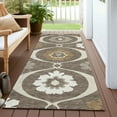 thumbnail image 6 of Addison Rugs Chantille Indoor/Outdoor Transitional Medallions Brown Washable Runner Rug, 2'3" x 7'6", 6 of 6