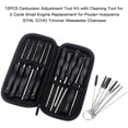 thumbnail image 3 of 12Pcs Carburetor Adjustment Tool With Cleaning Tool For 2 Cycle Small Engine Replacement For Poulan Husqvarna Sthil Echo Trimmer Weedeater Chainsaw, 3 of 5