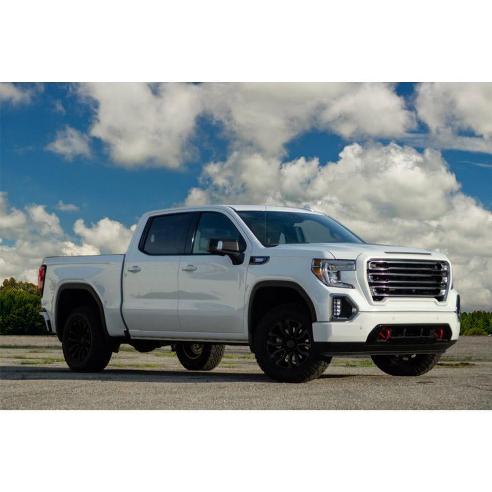 OE Wheels CV35 18 Inch Rims Fit Sierra 1500 AT4 Style 6x139.7 18x8.5 Gloss Black - Hollander 5909 (Set of 4)