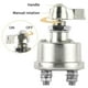 thumbnail image 2 of Interruptor De Desconexión De Batería Maestra Funcional De 12 V Reemplazo De Interruptor De Desconexión Elegante Exquisito Corte De Corte Corte De Corte De Batería De Aluminio Para Coche Y Barco Al Yuarrent VI005416-00, 2 of 7