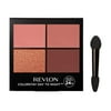 Revlon ColorStay Day to Night Long Lasting Matte and Shimmer Eyeshadow Quad, 560 Stylish