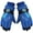 Blue, variant on 2026 New Children's Winter Skiing Five Finger Gloves Dinosaur Print Warm Cold Cotton Gloves