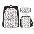 thumbnail image 1 of Balery Milk Tea Mochila escolar 3 en 1 para niños: mochila resistente con lonchera térmica y estuche para lápices. Mochila escolar para niños y niñas., 1 of 7