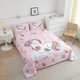 thumbnail image 3 of Juego de Cama Unicornio Niñas Lindo juego de cama unicornio para niños Niños Niñas, 3 of 7