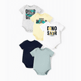 thumbnail image 1 of PatPat Bamboo 5-Pack Baby Boy/Girl Casual Romper, 1 of 2