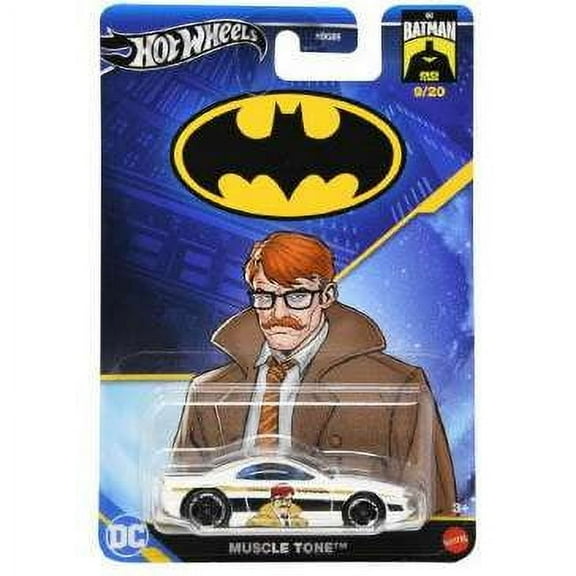 Hot Wheels Batman Muscle Tone Die Cast Car (CMSR Gordon)