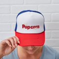 thumbnail image 6 of CafePress - Popcorn - Adjustable Unisex Printed Trucker Hat with Mesh Back, 6 of 10