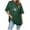 Dark Green, variant on vigerkar Womens Oversized Tshirt Graphic Tees Crew Neck Summer Short Sleeve Loose Fit Drop Shoulder Tee Tops (Dark Green, L)