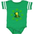 thumbnail image 3 of Inktastic St. Patricks Day shamrocks and hat Boys or Girls Baby Bodysuit, 3 of 5