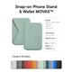 thumbnail image 5 of Cartera MagSafe MOFT para iPhone 15/14/13/12 con 2 tarjeteros, 5 of 7