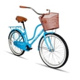 thumbnail image 2 of Bicicleta Black Panther Santorini R24 Equipada Con Canasta Azul, 2 of 3