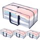 thumbnail image 1 of Paquete de 4 bolsas de almacenamiento transparentes bolsas, 1 of 9