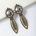 thumbnail image 4 of Woodpecker Vintage Copper-Colored Lace Bookmarks: Stainless Steel Book Marks for Book Lovers - Set of 2, 4 of 5