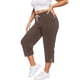 thumbnail image 1 of Pantalones Sudadera para las Mujeres Moda Casual con Bolsillos Y Hendidura Lateral, Pantalones Cómodos para la Mujer de Primavera Verano de Uso Diario, 1 of 3