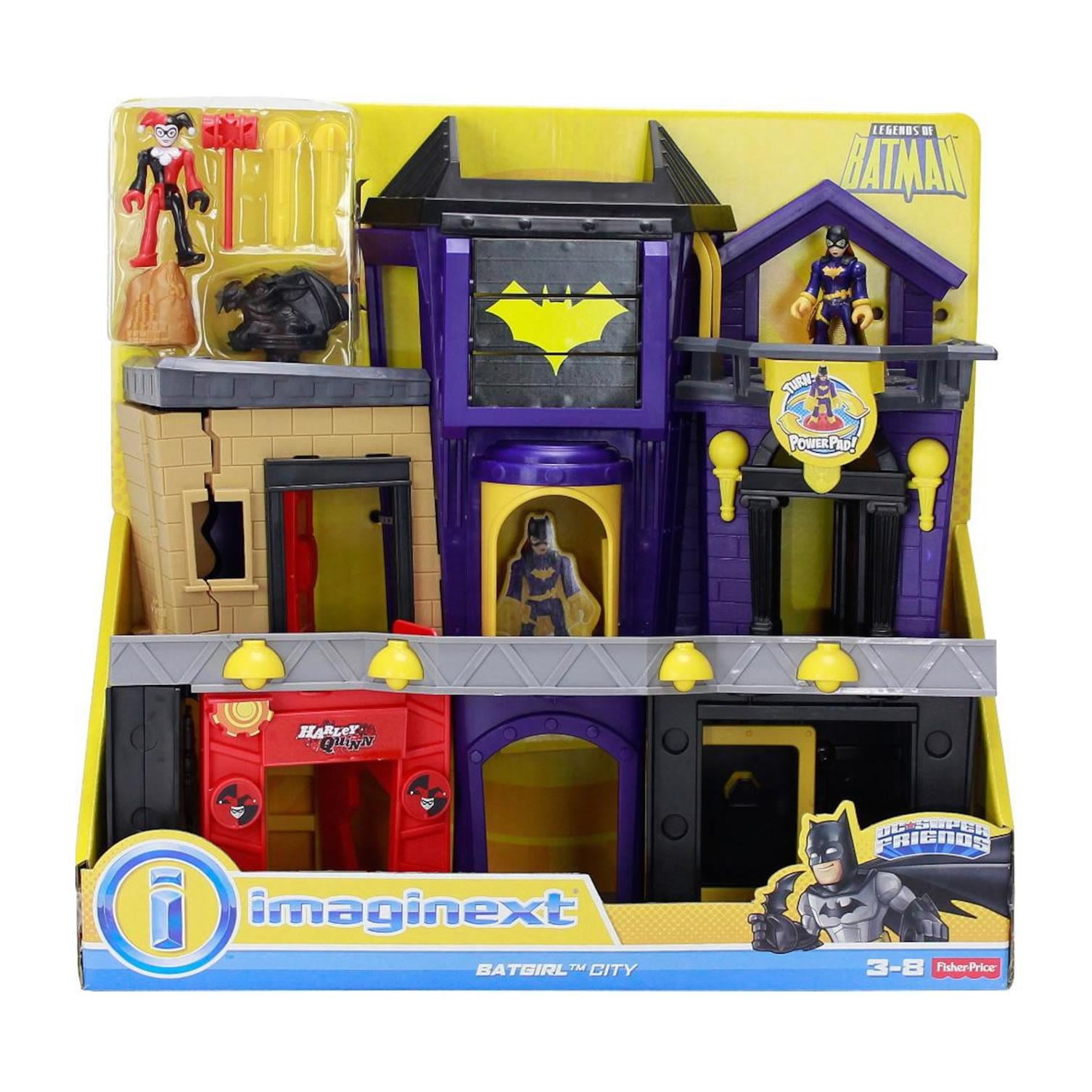 imaginext superhero playsets