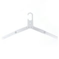 thumbnail image 3 of Percha de viaje Diseño plegable Aleación de aluminio Percha de ropa plegable ligera de alta resistencia para el hogar Tirp Silver, 3 of 10