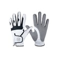 thumbnail image 1 of Soidarity 1 Uds. Guante de Golf de mano izquierda/derecha para hombre, guantes protectores de Golf de microfibra antideslizantes, elásticos, Golf Blanco links 24 Code Soidarity OD001064-03, 1 of 6