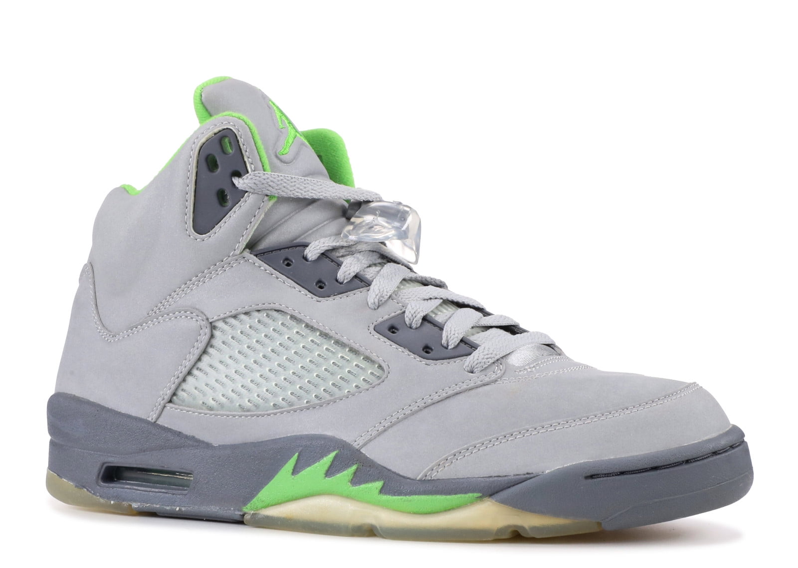 grey and lime green 5s