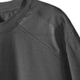 thumbnail image 5 of Mens Workout Shirts Short Sleeve Athletic Quick Dry Breathable Shirts Running Gym Crewneck T-Shirts Big and Tall Size M-5XL Gray, 5 of 5