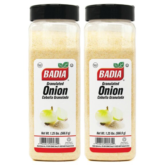 Badia Spices Onion Powder, Granulated Onion, 1.25 Lb, Pack of 2