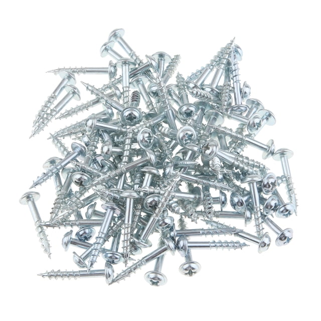 1 bolsa (100 piezas) Tornillo para Herramientas de carpintería de 12-45 mm fáciles de utilizar y duraderas 25 Zulema Tornillos para maderas