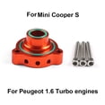 thumbnail image 4 of Xingzhi Car Blow-off Universal Valve Adapter Aluminum Alloy High-performance Connector Automotive Modification Parts Accessory Silver, 4 of 6