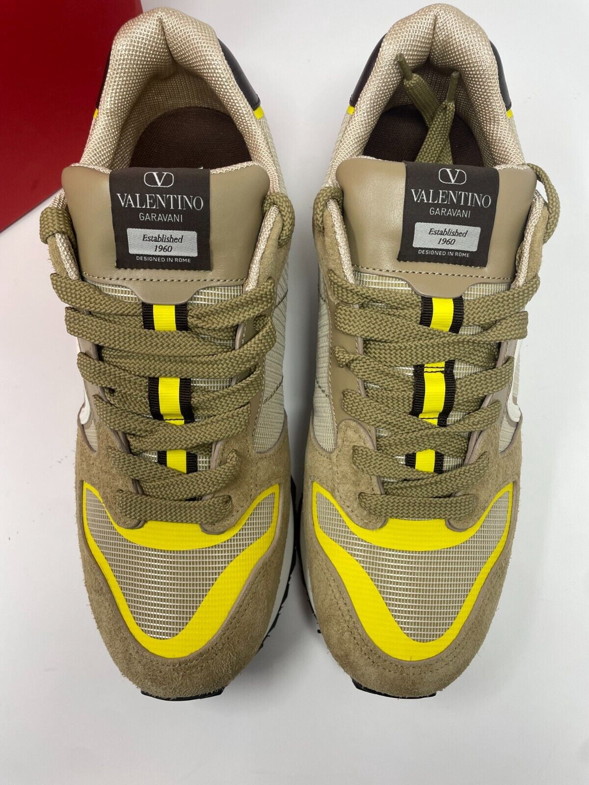 Valentino Garavani Men\'s Multicolor Low Top Sneakers 10 Rtl $990 New in Box Valentino Garavani Men main image 4