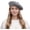 Light Grey, variant on Wool Blend Women Beret Hat French Beret Cap Winter Fashion Solid Color Hat for Women Girls Lady