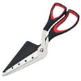 thumbnail image 1 of Cqxid Cutter Under $10 Food Grade Sharp Stainless And Handle With Soft Handle Multifunctional Kitchen Scissors 27CM Black/Red, 1 of 6