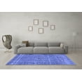 thumbnail image 3 of Ahgly Company Indoor Rectangle Persian Blue Traditional Area Rugs, 2' x 5', 3 of 4