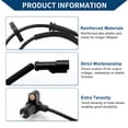 thumbnail image 3 of Unique Bargains ABS Wheel Speed Sensor Front Left ABS Sensor Anti-lock Braking System Sensor No.F7ZZ2C205AA/970250/F7ZZ2C205AB/2ABS1193 for FORD for MUSTANG 1997-2004, 3 of 7