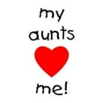 thumbnail image 2 of CafePress - My Aunts Love Me Infant Bodysuit - Baby Light Bodysuit, Size Newborn - 24 Months, 2 of 4