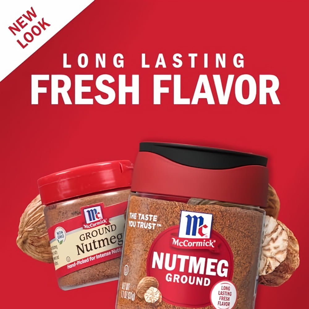 McCormick Ground Nutmeg (Pack of 5)