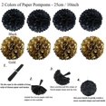 thumbnail image 4 of Party Decoration, Paper Pompoms Hanging Fans, Triangular Bunting And Hanging Paper Circles With Glit, 4 of 5