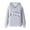 Grey, variant on Men's Sportswear Casual Fashion Hooded Letter Hoodie Street Pullover Top with Pockets