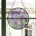 thumbnail image 3 of Hanging Stained Glass for Windows Iris, Festival Gift Ornament, Christmas Ornament Gift, Mother’s Day Keepsake, Valentine’s Day Decor, Keepsake 2025, 3 of 6