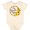 Natural, variant on Inktastic My Grandma Loves Me with Sunflower Wreath Boys or Girls Baby Bodysuit
