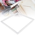 thumbnail image 1 of Square Shape Plastic  Stitch Frame, Embroidery Frame, For Sewing  Stitch Silk Painting Embroidery, 1 of 8