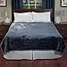 thumbnail image 3 of Lavish Home Solid Soft Heavy Thick Plush Mink Blanket, 8-Pound, Grey, 3 of 4
