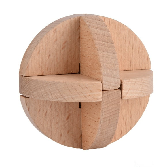 3D Wooden Interlocking Puzzle Toys Intelligence Brain Teaser Game Toy for Adults Kids #2