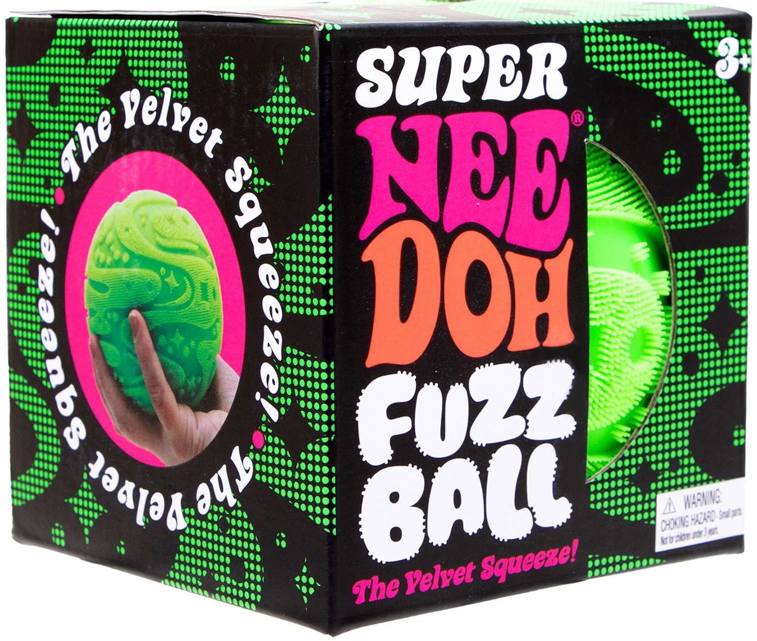 NeeDoh Super Fuzz Ball Stress Ball (1 RANDOM Color)