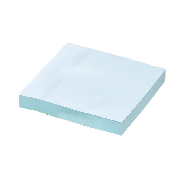 Notes, Notes 3x3 Écriture Fluide Taille Moyenne pour Maison pour École pour Bureau Bleu Moyen