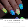 thumbnail image 6 of Glow in Dark Nail Polish – 10ml – Luminous, UV Reactive, Fun – For Party Manicure – 1bottle, 6 of 6