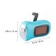 thumbnail image 3 of Linterna LED, linterna de camping, linterna solar con manivela, color aleatorio, 3 of 5