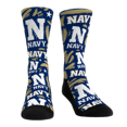thumbnail image 2 of Unisex Rock Em Socks  Navy Midshipmen Fan Favorite Three-Pack Crew Sock Set, 2 of 4