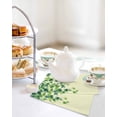 thumbnail image 4 of Country Leaves Kitchen Dish Towels for Drying Dishes Set of 4, Green Leaf Branches Vine Botanical Rustic Waffle Weave Microfiber Hand Tea Bathroom Towels Quick Dry & Absorbent Towel 12x12, 4 of 7