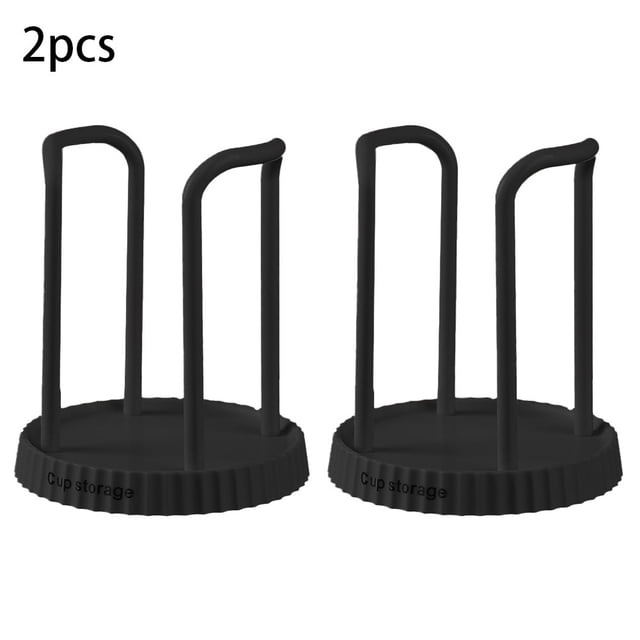 2PCS Soporte Estilizado de Taza de Papel: Diseño Ahorrador de Espacio, Impermeable para Acceso Fácil!