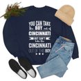 thumbnail image 5 of Can't take Cincinnati Pride out of the boy Unisex Sweatshirt S-2XL Proud, 5 of 6